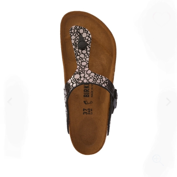 Birkenstock Gizeh Birko-Flor- Metallic Stones. Size 6 - Picture 5 of 12